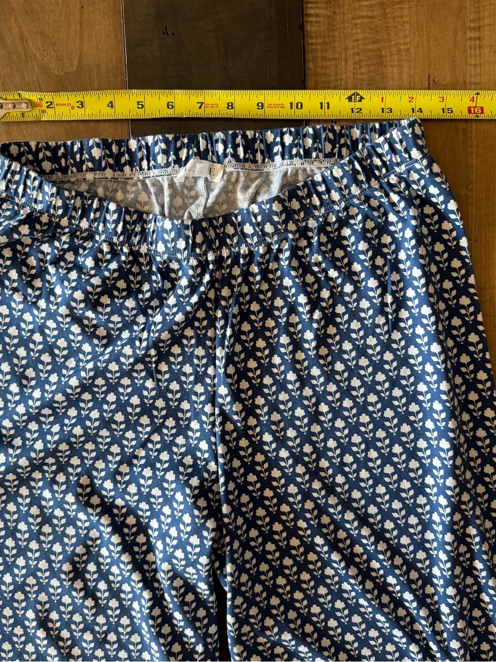Lake Pajamas Pima Ruffle Pants Set - Picture 7 of 13